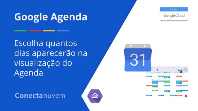 Escolha quanto dias aparecerão na sua Agenda