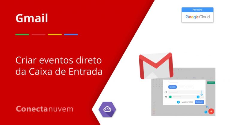 Crie eventos direto da caixa de entrada do Gmail