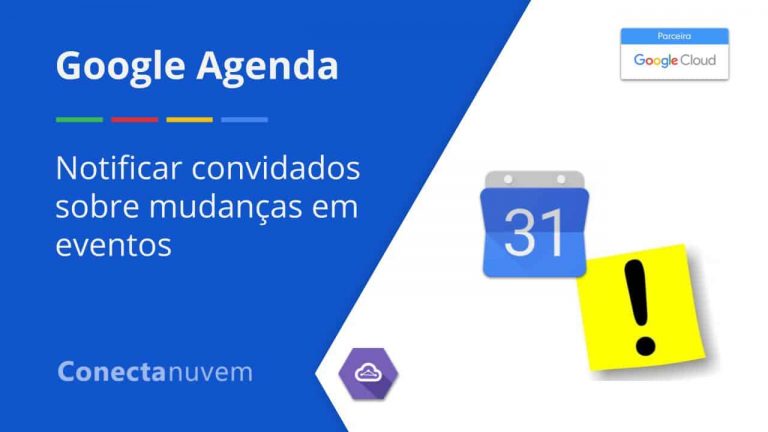 Notifique convidados de alterações nos eventos do Agenda