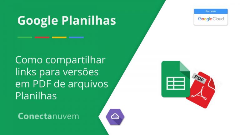 Compartilhe links para versões em PDF de arquivos do Planilhas