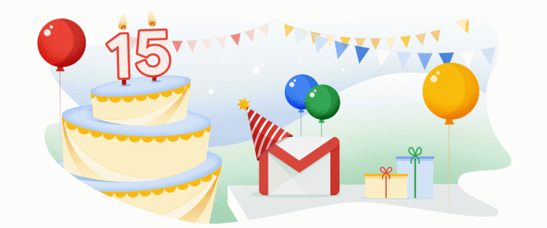 Novidades nos 15 anos do Gmail