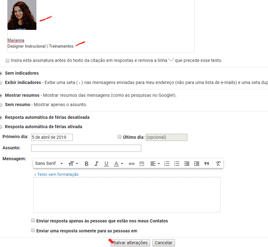 Quando e como usar uma assinatura de e-mail animada