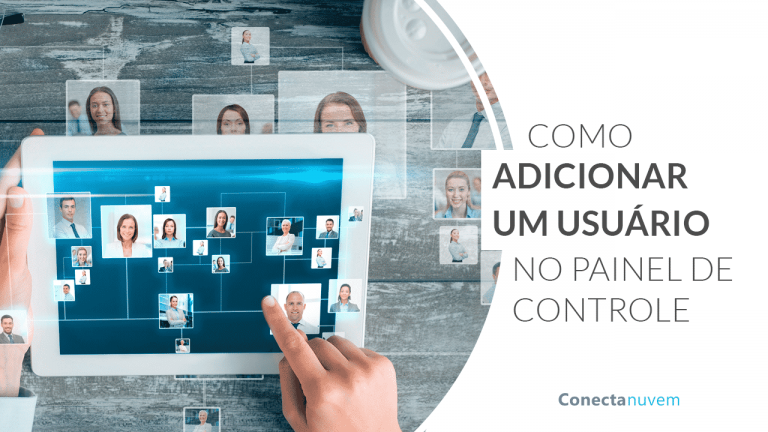 Como adicionar um usuário no Painel de Controle como Administrador