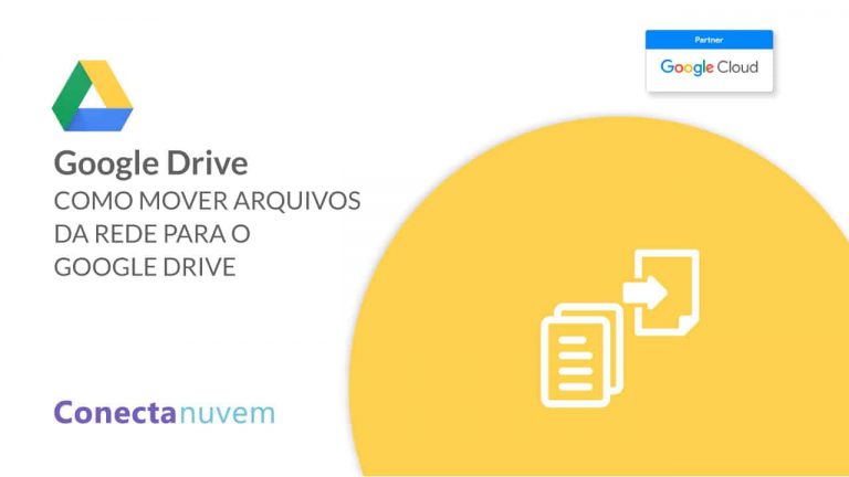 Como mover arquivos da rede para o Google Drive