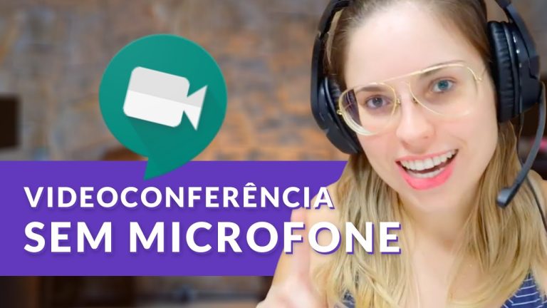 Como fazer uma videoconferência sem microfone no Hangouts Meet