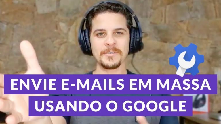 Como enviar e-mails em massa no Google
