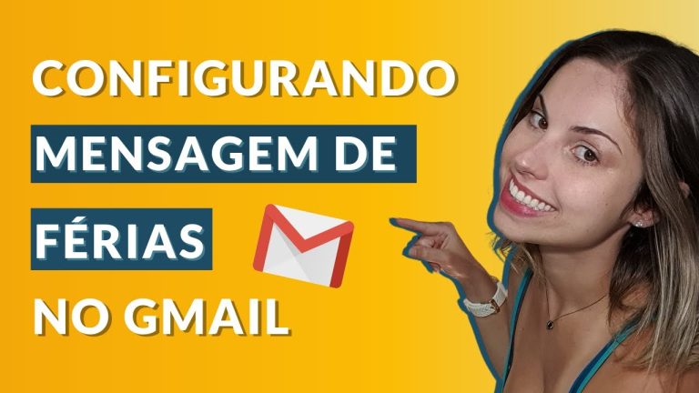 Como configurar uma mensagem de férias no e-mail – VÍDEO