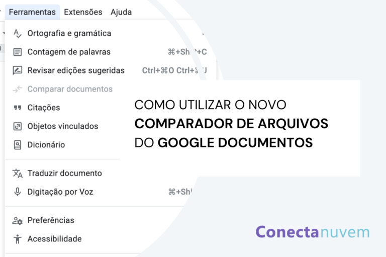Como comparar documentos do Google Docs – VÍDEO