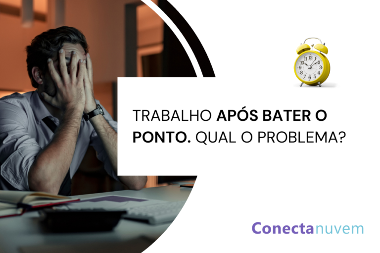 Colaborador segue trabalhando mesmo após o registro de ponto? Entenda o problema